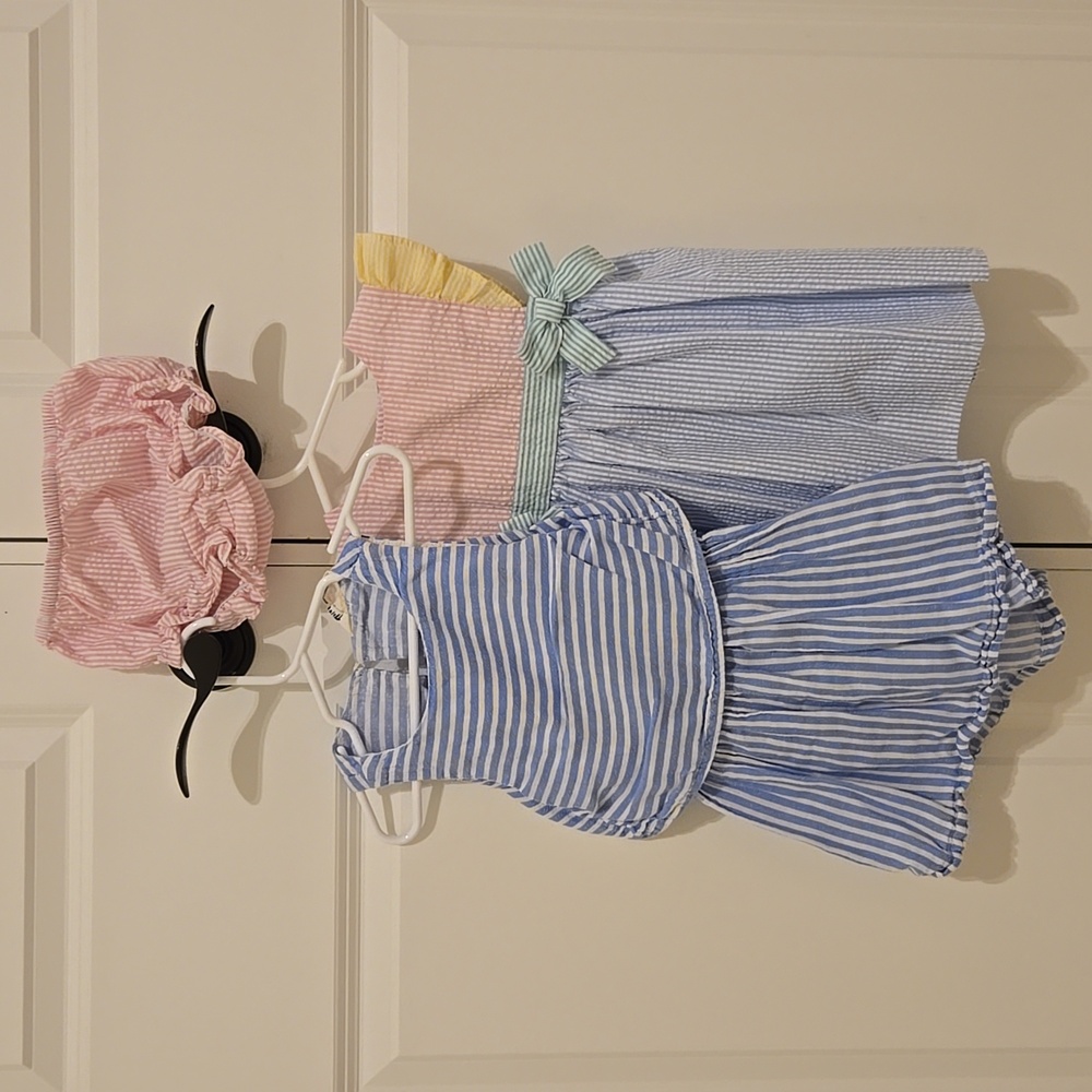 Two - size 18 months dresses